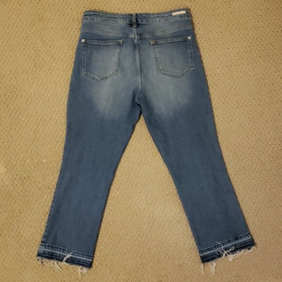Pilcro High-Rise Flare Jeans Women's 31 - Picture 8 of 10